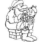 Дед Мороз и Девочка