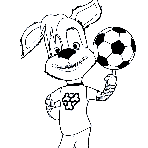 Дружок с мячиком