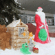 Конкурс лепки снежных фигур «Замок Снежной королевы»