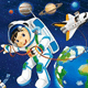Конкурс детских рисунков «Летим в космос»