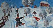 Итоги конкурса детских рисунков «Волшебница Зима»
