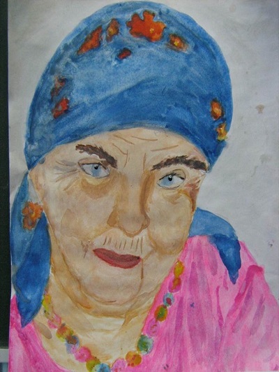 Изо старость. Портрет пожилого человека. Портрет бабушки. Бабушка рисунок. Портрет бабушки детский.